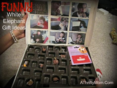 When it comes to gift swapping games like white elephant, yankee swap, or nasty christmas, the master gifters must first forget everything they know about holiday. White Elephant Gift Ideas ~ Funny Gag gifts - A Thrifty ...