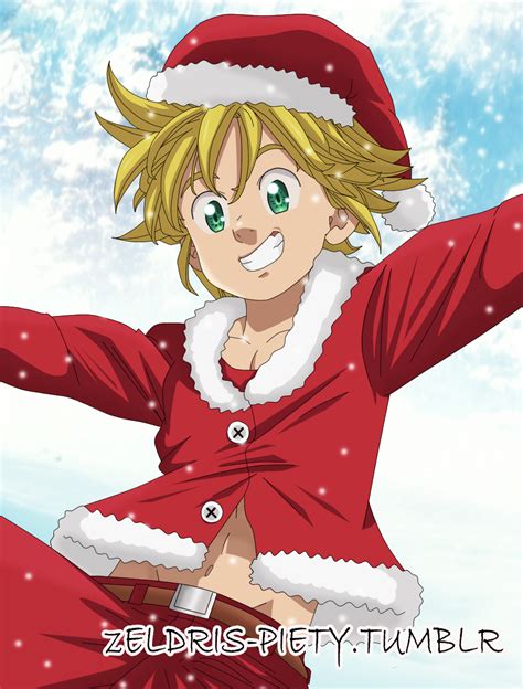 Meliodas Christmas V ♡♡♡ Anime Christmas Demon King Anime Seven