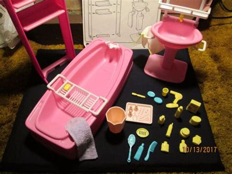 Barbie Doll Bathroom Set From 1994 Ebay
