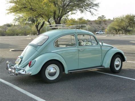 Volkwagen Beetle Restored Bahama Blue For Sale Volkswagen Beetle Classic 1965 For Sale In