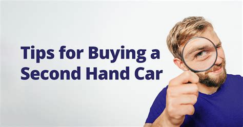 Tips For Buying A Second Hand Car Finance One