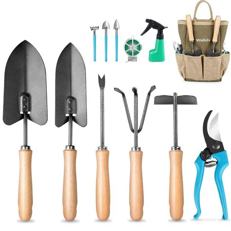 Buy Garden Tools Set Mosfiata 12 Pieces Gardening Tools Comfortable