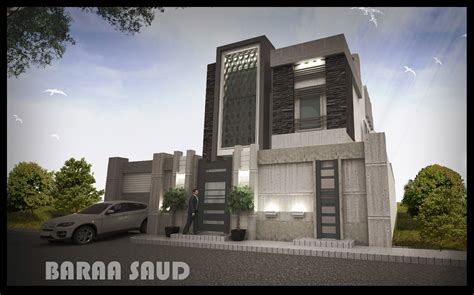 Modern Villa In Riyadh Behance Behance