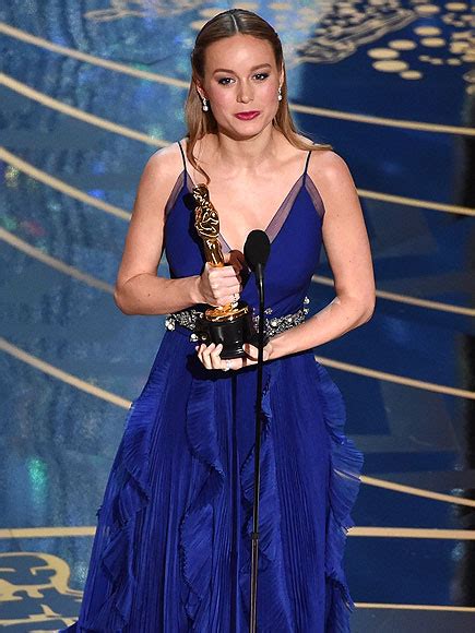 Oscars 2016 Brie Larson Wins Best Actress For Room