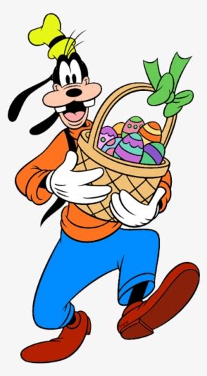 Clip Free Stock Disney Easter Clip Art Galore Goofy Goofy Ostern Png