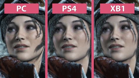 Rise Of The Tomb Raider Pc Vs Ps4 Vs Xbox One Graphics Comparison Youtube