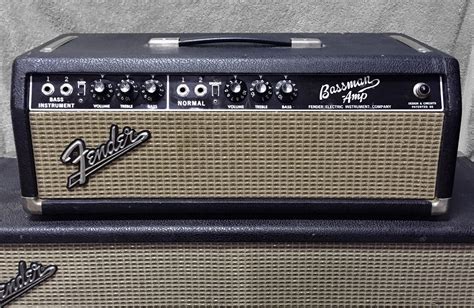 New Amp Day 1965 Fender Bassman Im In Love Rguitaramps