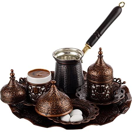 Amazon Com Bosphorus Pieces Turkish Greek Arabic Coffee Making