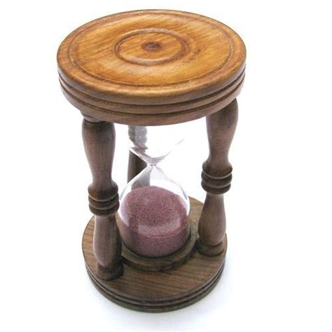 Brown Wooden Sand Timer At Rs 145piece In Nagina Id 17925262162