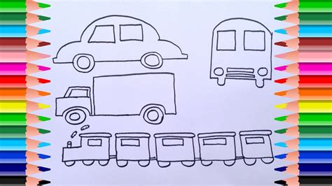 Transport Drawing At Explore Collection Of