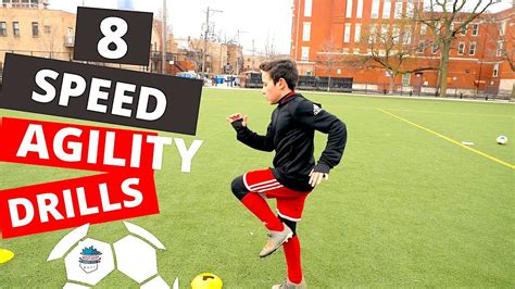 8 Speed And Agility Drills For Youth Soccer Players ⚽ Youtube