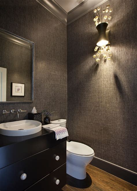 Back Bay Cool And Sexy Contemporary Powder Room Boston By