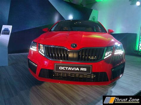 skoda octavia rs india details launch price 6 thrust zone