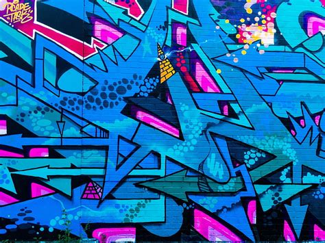 Hd Wallpaper Urban Art Graffiti 3d Color Flowers Psychedelic
