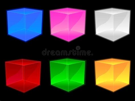 Glass Cubes Eps Stock Vector Illustration Of Group Background 15197584