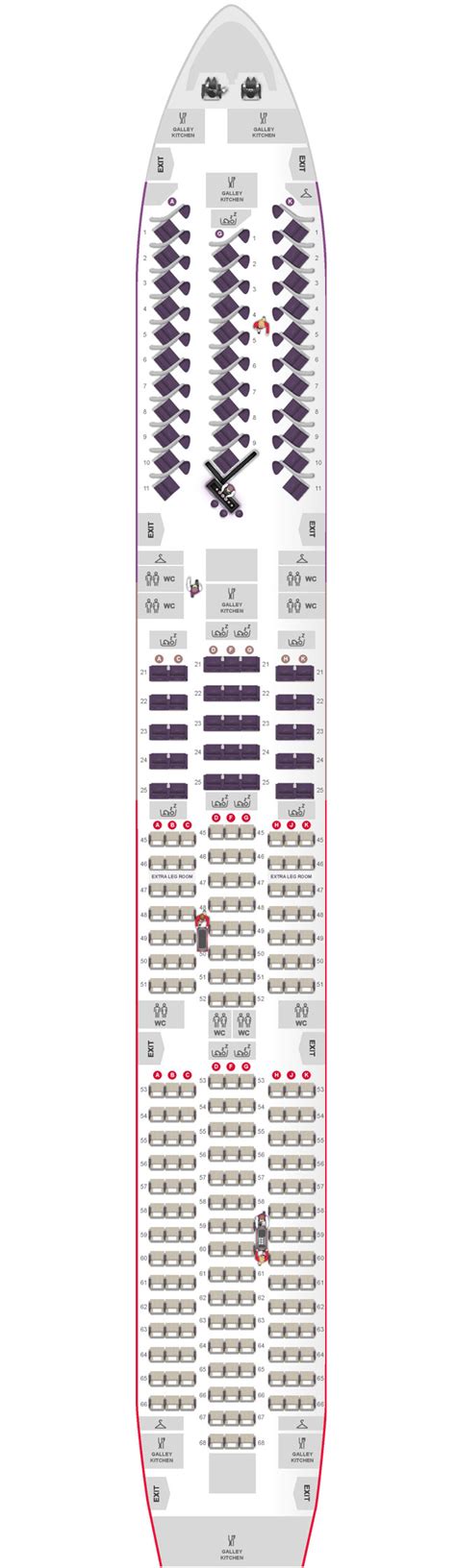 Boeing Dreamliner Virgin Atlantic Seating Plan Virgin Atlantic