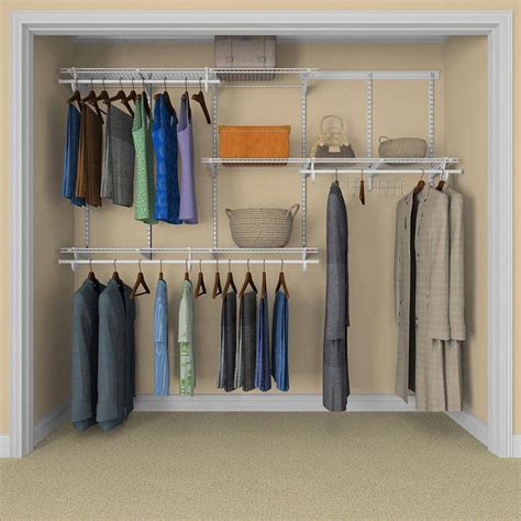 Have A Question About Closetmaid Shelftrack 12 In D X 96 In W X 84 In H White Wire Reach In