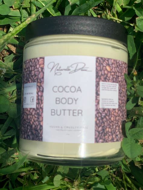 Cocoa Body Butter Etsy