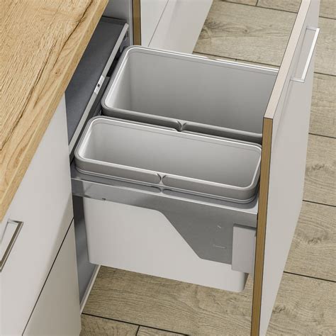 4.4 out of 5 stars. Caple Pull Out Kitchen Cabinet Waste Sorter Bin 45 litres BIN45L - Cabinet Bin from TAPS UK