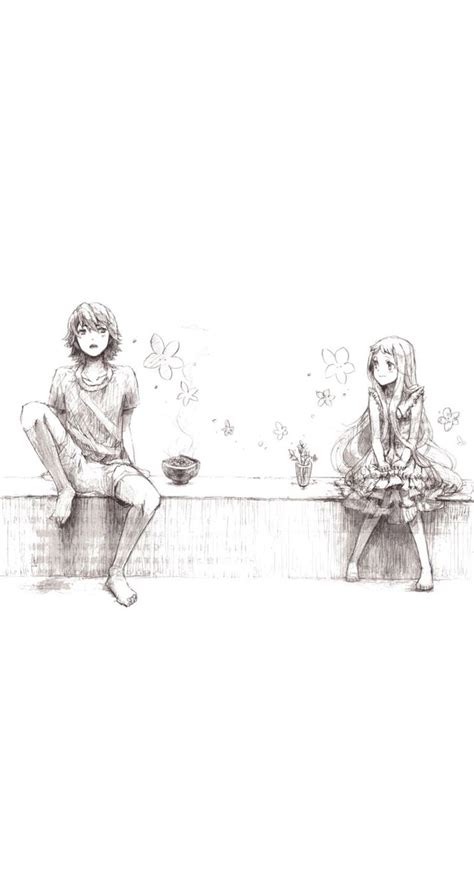 Find and save images from the matching pfps collection by dani (octoomy) on we heart it, your everyday app to get lost in what you love. ~A boy and a girl sitting on a bench~ | Cute drawings, Easy cartoon drawings