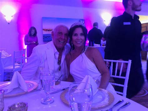 Wrestling Legend Ric Flair Marries Longtime Fiancee Wendy Barlow In