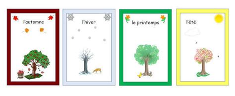 Describe The Four Seasons Of France In French