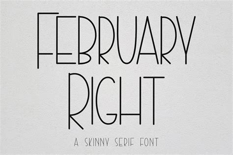 February Right Sans Serif Font Free Download Creativetacos