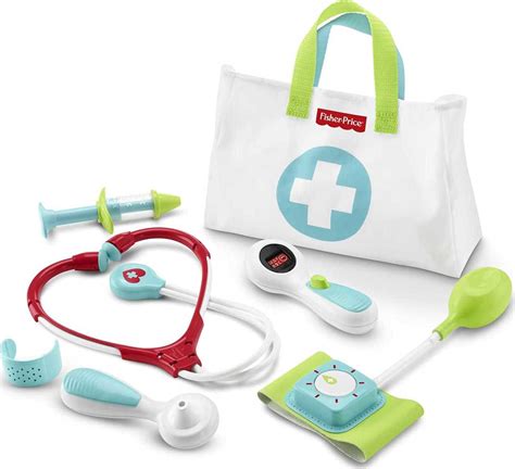 Buy Fisher Price Preschool Pretend Play Medical Kit 7 Piece Doctor Bag