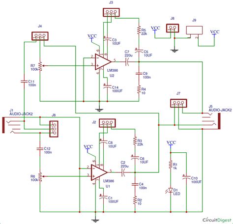 As shown in the image of the proposed simple wireless headphone circuit, the transmitter section looks extremely easy to build. headphone-audio-amplifier-using-LM386-circuit-diagram