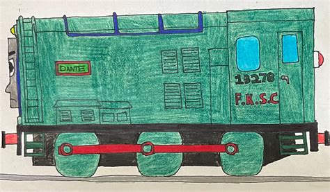 Dante the Nasty Green Diesel by AuraKnight100 on DeviantArt