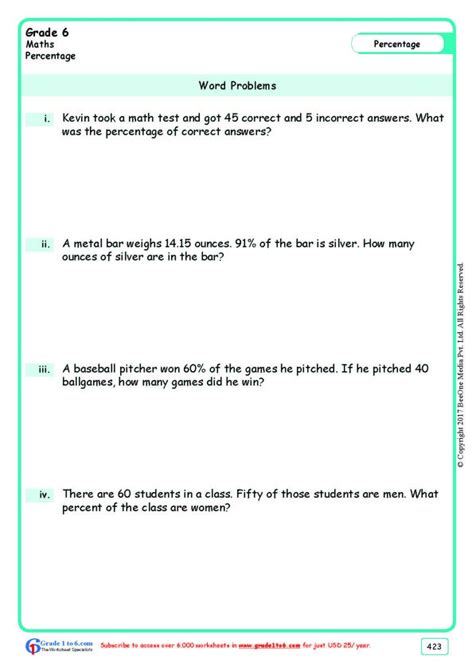 Cbse Class 5 Percentage Worksheet Printable Worksheets Are A Precious
