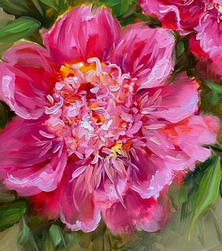 Nancy Medina Gallery Of Original Fine Art Flower Painting Pink
