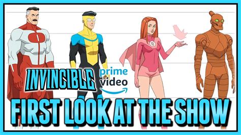 First Look At Invincible Animated Series On Amazon Prime Youtube