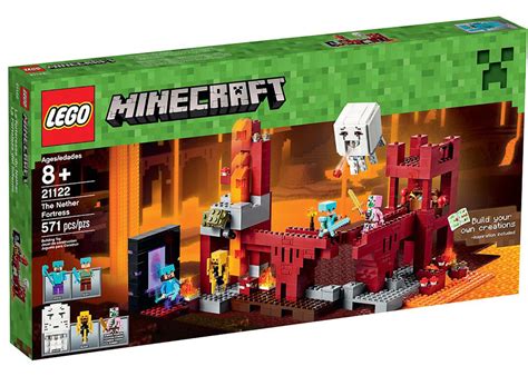 Lego Minecraft The Nether Fortress Set 21122 Cn