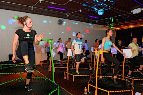 Get bored with jumping on a trampoline? JumpLife, a Fitness Studio in TriBeCa - NYTimes.com