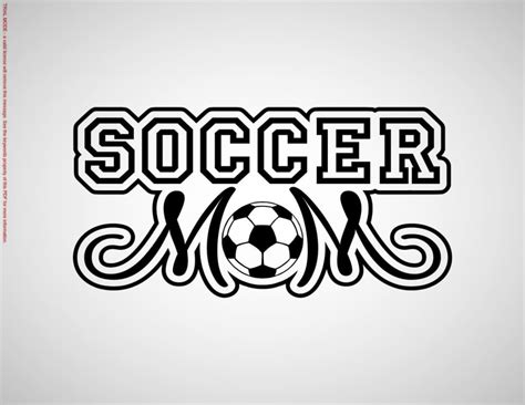 Soccer Mom Vinyl Decal Sticker