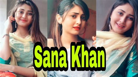 Sana Khan New Tik Tok Video Part 10 Indian Beautiful Girl Musically