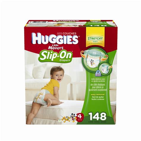 Huggies Little Movers Slip On Diaper Pants Size 4 148 Count Reviews