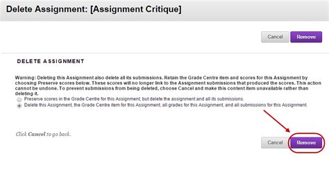 Edit Or Delete An Assignment Elearning University Of Queensland