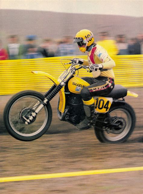 Roger De Coster Vintage Bikes Vintage Motocross Suzuki Dirt Bikes