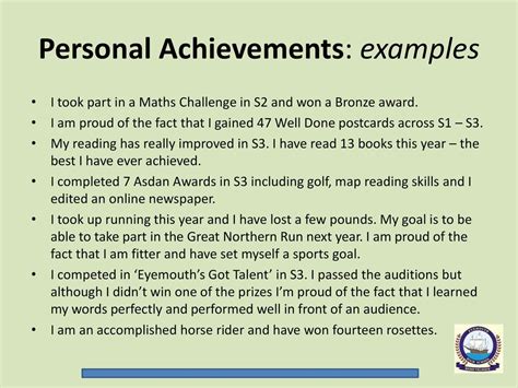 175 Examples Of Personal Achievements Career Cliff 2024