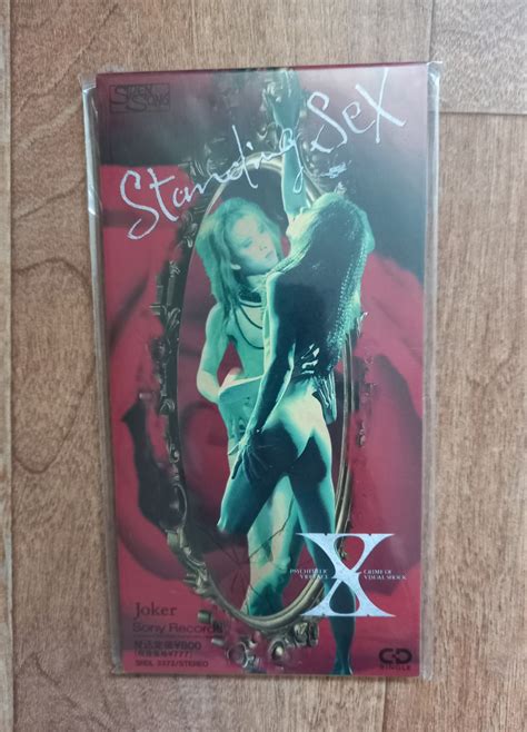 X Japan Standing Sex Cd Photo Metal Kingdom