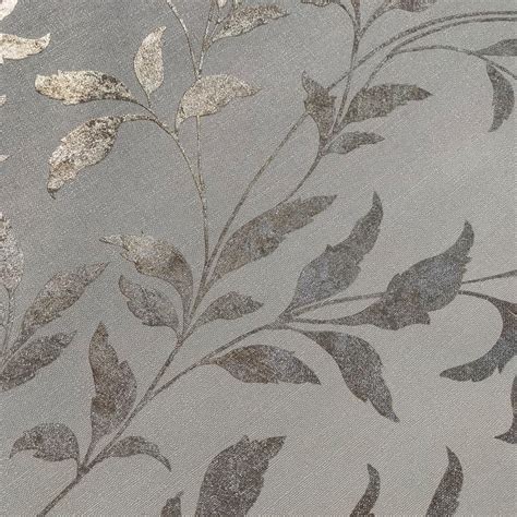 Metallic Wallpaper Cara Leaf Muriva 70156 Muriva