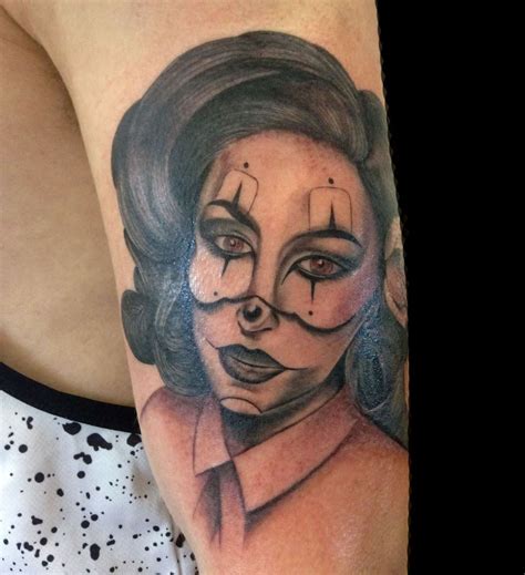 Arm Black And Grey Girl Head Realisticrealism Tattoo Slave To The Needle