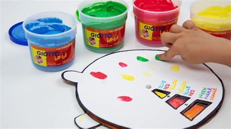 Manualidad para niños de a años Aprender los colores Fila España