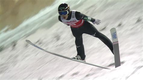 ryoyu kobayashi gewinnt das springen in kuusamo skispringen video eurosport