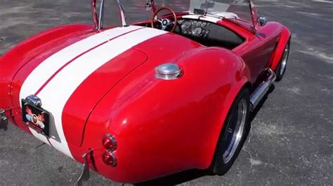 The individual wooden elements are connected to one another using zippers sewn onto each stretch of fabric. Walk Around, Drive & Start 1965 Shelby Cobra #C454 - YouTube