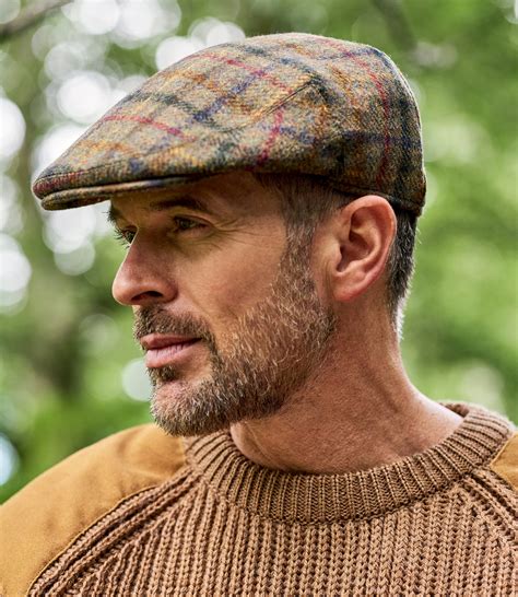Forest Mens Tweed Flat Cap Woolovers Us