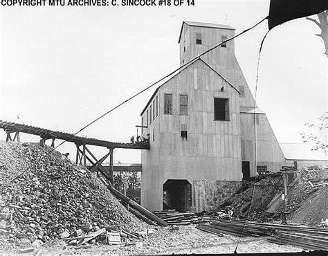 Mining History Mine Shafts Of Michigan