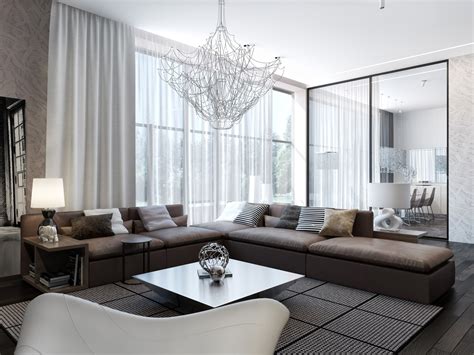 Modern Neutral Living Room 2 Interior Design Ideas